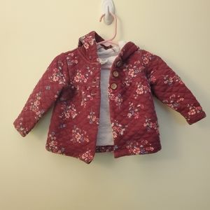 Carter's 12 Months Baby Girl Quilted Style Jacket
